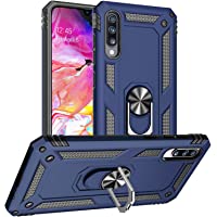 Funda Galaxy A70-Caja El Soporte Incorporado A Prueba de Golpes Anti-Arañazos Armadura Proteccion Cover Case para Galaxy…